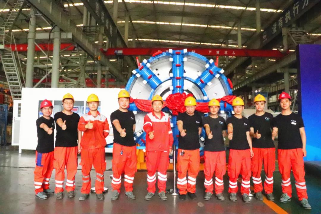 China's Smallest Diameter Slurry Balance TBM Rolls off the Production Line