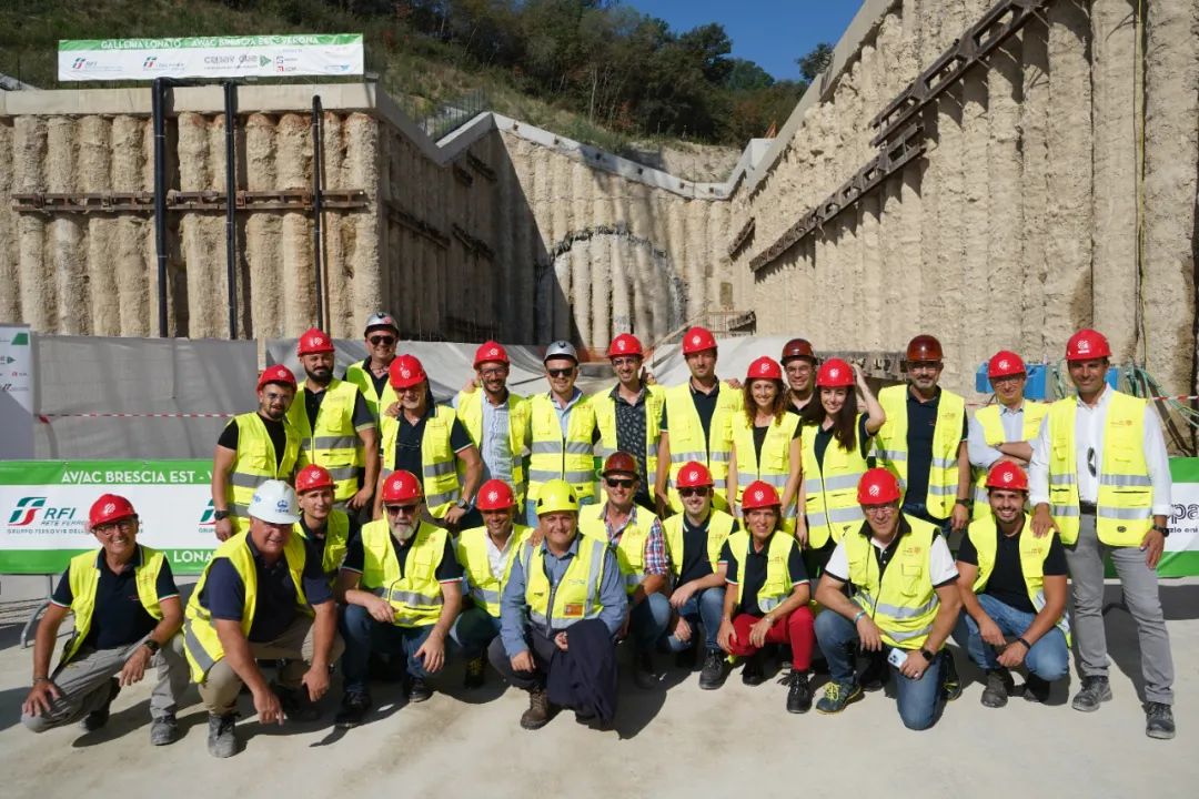 The First TBM Exported from China to Italy Runs Through the First Section