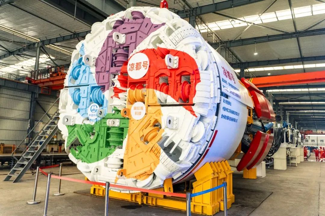 Motorized Hard Rock TBM Used for Mining Rolls off Production Line