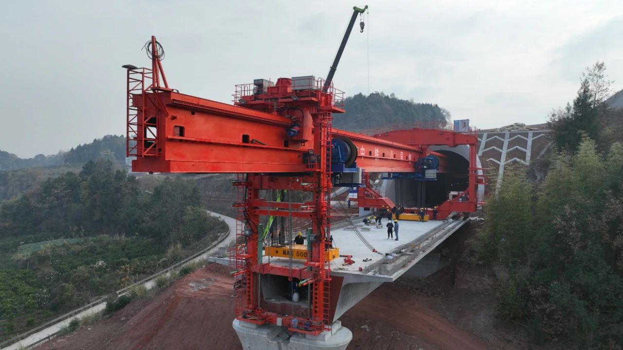 New Progress in Bridge Erecting Machine and Steel Bridge