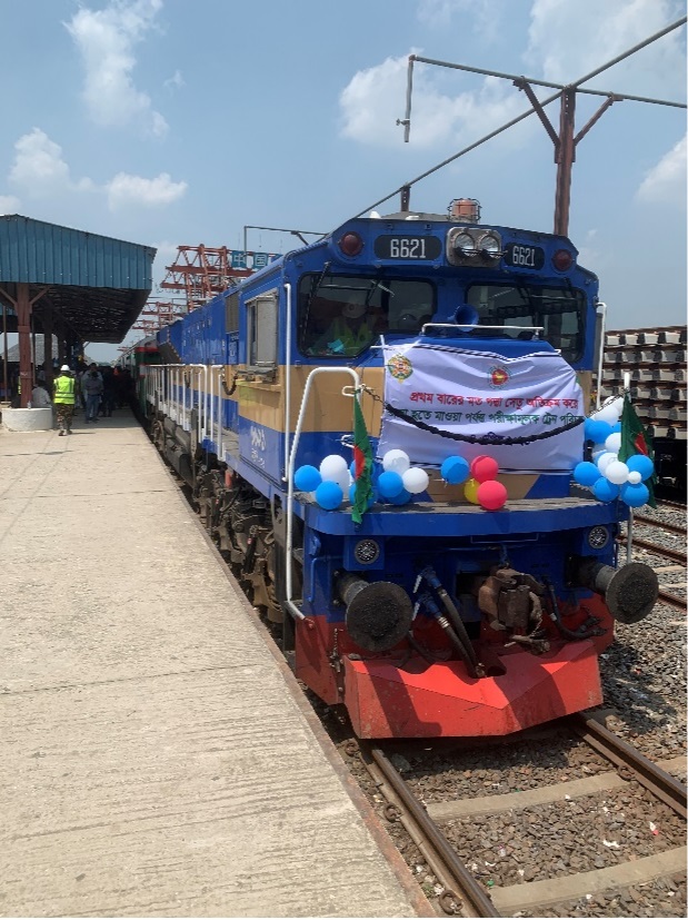 The Padma Bridge Rail Link Project (PBRLP) in Bangladesh Completes Trial Run of Train