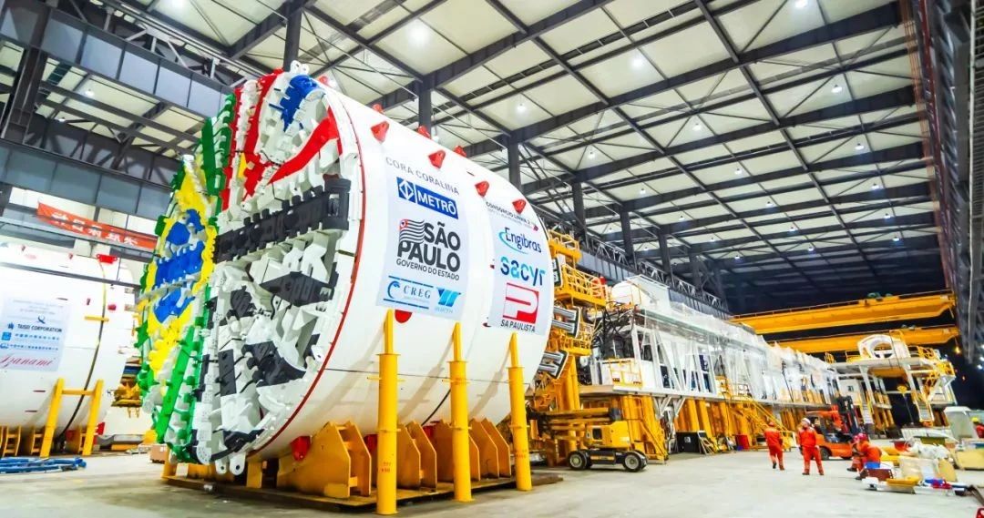 CRHIC's Largest Diameter Shield Machine to South America Market Launched Successfully