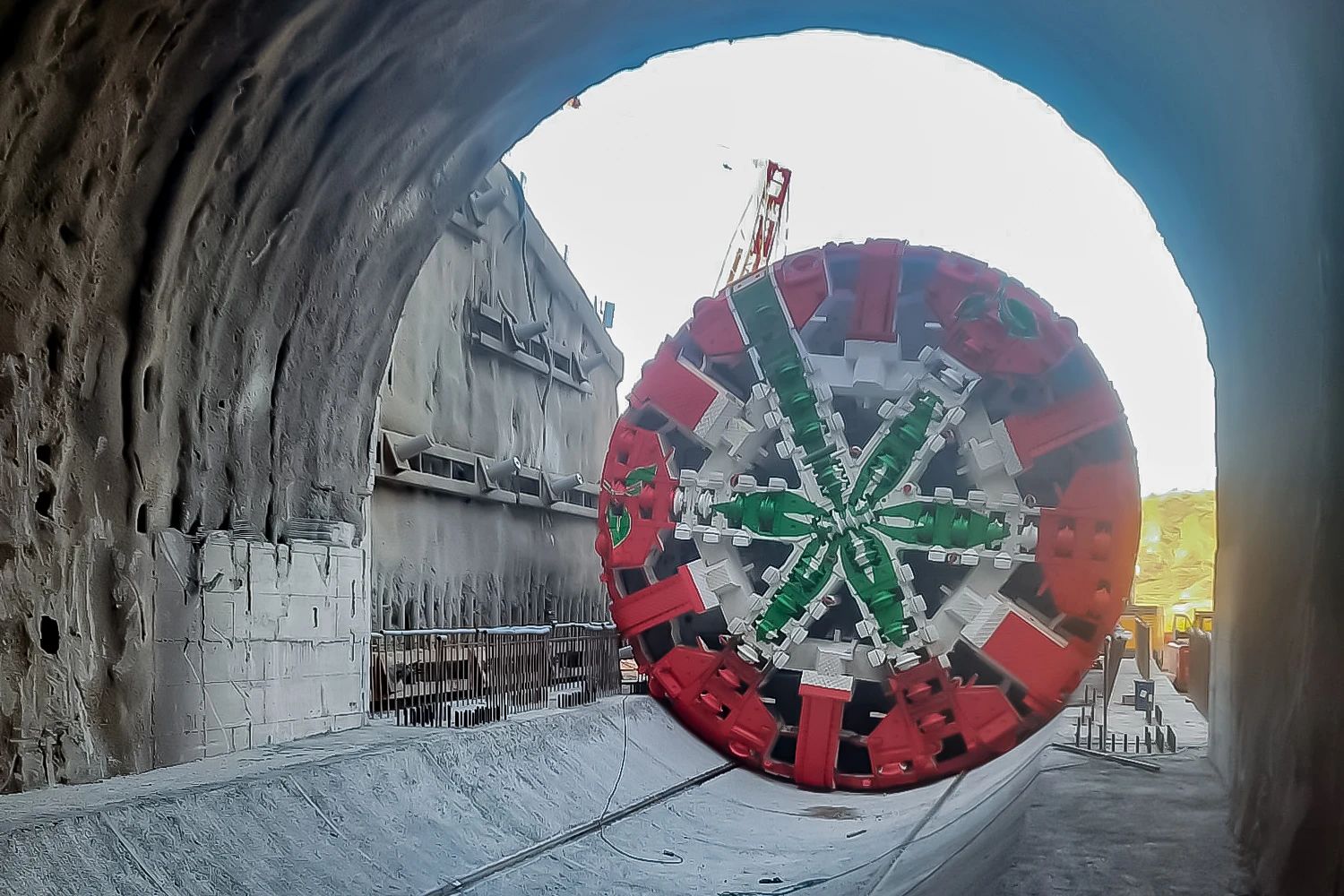 The world’s first green TBM successfully launched in Italy