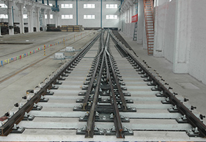 The first set of 350km/h, No.18 High  Speed Turnout in China