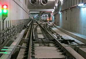 Turnouts for Taiwan Subway