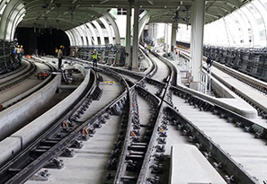 Turnouts for Hongkong Subway    