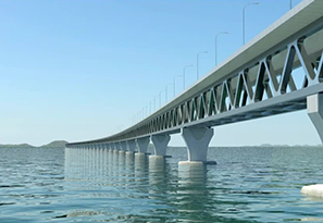 Padema Multipurpose Bridge in Banglandesh