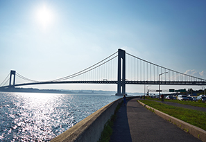 Verrazano-Narrows Bridge in New York USA