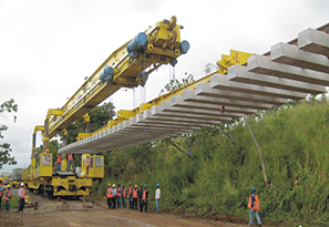 PG32 Split Railway Track Laying Machine for Venezuela Project